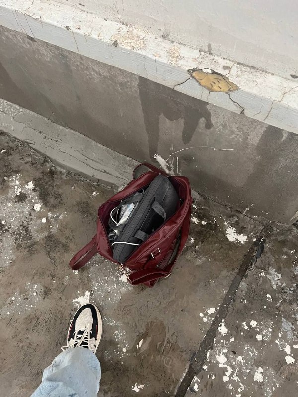 就在刚才，我亲眼看到她跳楼了